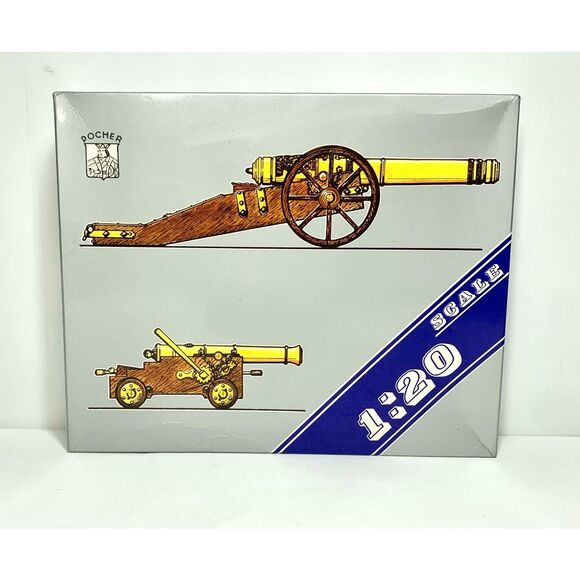 Pocher K03 Scale Model 1800 English Field Gun American Civil War Cannon 1/20 New - Picture 1 of 6